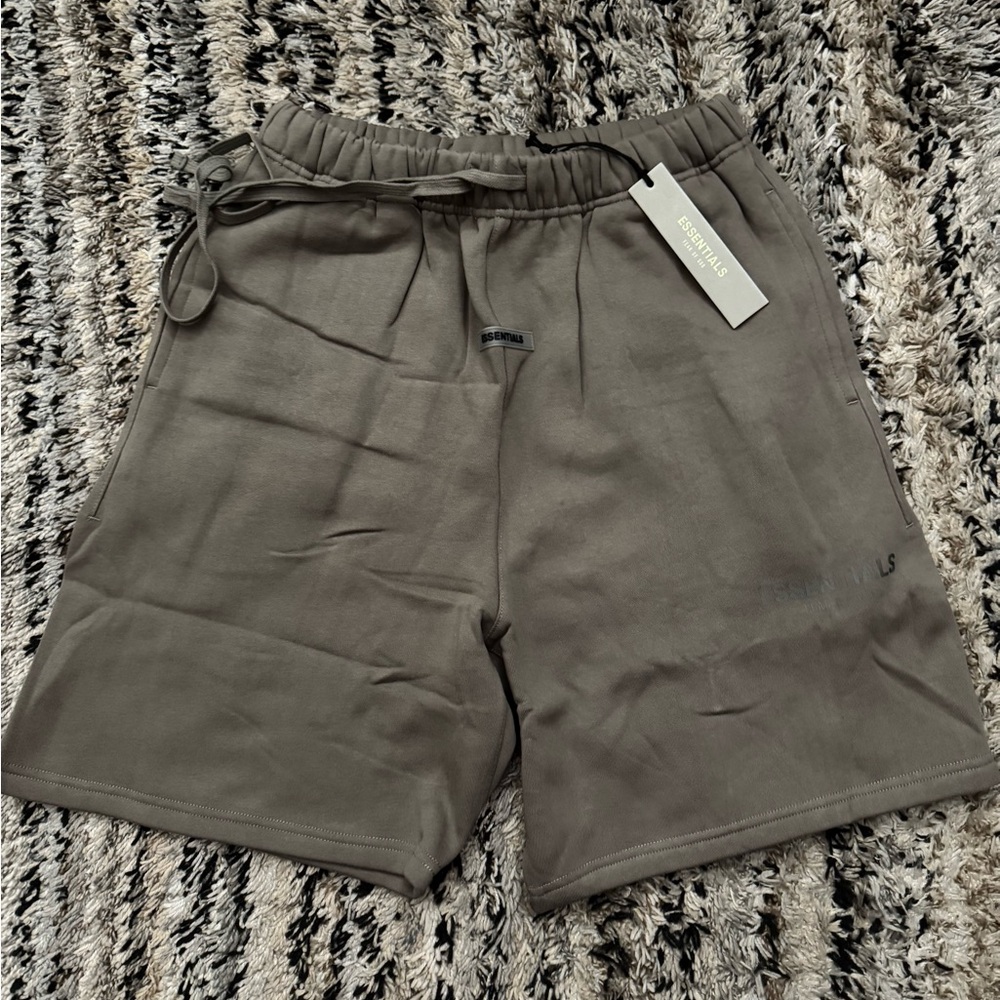 Fear of God Men's Khaki Athletic Shorts